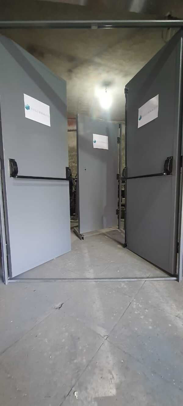 Porta Corta-Fogo P90 Porta dupla — apenas folhas em Mamanguape – PB